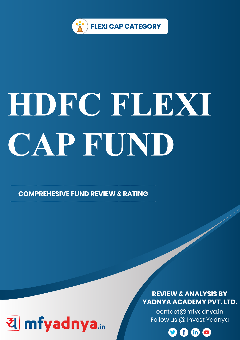 This e-book offers a comprehensive mutual fund review of HDFC equity fund for multi-cap category. It reviews the fund's return, ratio, allocation etc. ✔ Detailed Mutual Fund Analysis ✔ Latest Research Reports